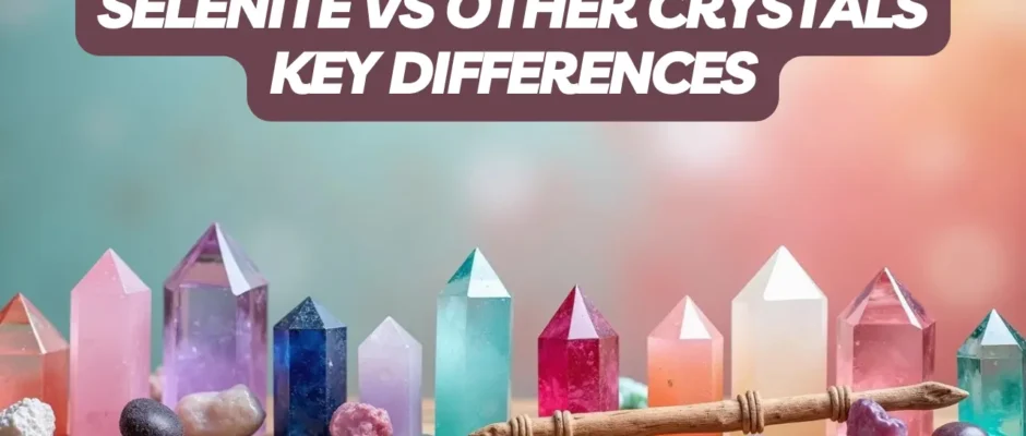 Selenite vs Other Crystals: Key Differences