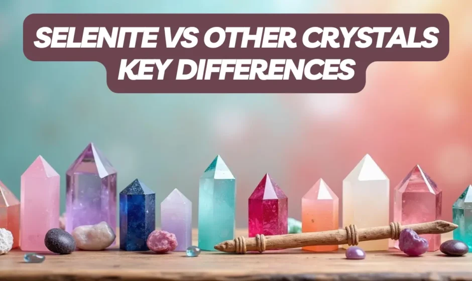 Selenite vs Other Crystals: Key Differences